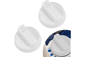 NBPLUS Replacement Knob for Luxe Bidet Neo 120 & Neo 185, Durable Bidet Toilet Parts with Symbols, Easy Install White