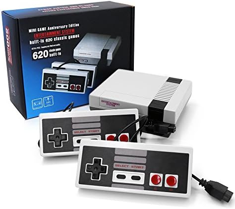 dainslef Classic Mini TV retro Game Console Video Game Entertainment System Family Double Gamepad With Built in 400 Games 3-5 year old toys Gift