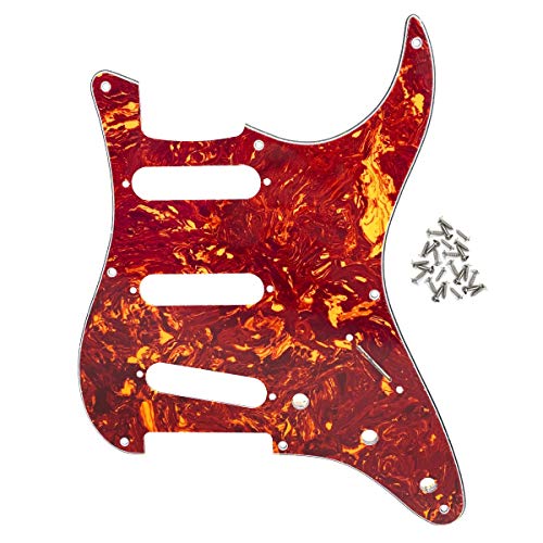 IKN 8 Hole Strat Pickguard Electric Guitar Pickguard Scratch Plate with