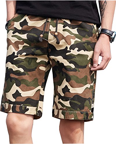 camo dungarees shorts