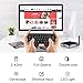 Air Remote Mouse with Keyboard for Android tv Box 8.1,V VONTAR 2.4GHz Mini Wireless Keyboard with Gyro for Android Box/Laptop/PC/Projector/X96 Mini T9 /Media Player W1