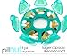 Pillnut7 (Aqua), 7 Day Pill Organizer, Unbreakable BPA Free Rubberized, Weekly Pill Dispenser for Daily Medicine, Vitamins & Supplements, Travel Friendly Pill Box