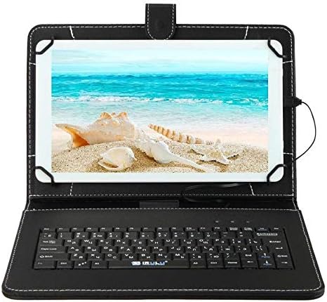 IKALL N10 Dual Sim 4G Calling Tablet with 10.1 inch Display (2GB + 16GB, White-Gold)