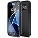 Galaxy S7 Holster Case, Trianium [Duranium Series] Heavy Duty Holster Belt Clip Kickstand case for Samsung Galaxy s7 [Black] Protective Rugged Cover with Built-in Screen Protector Holder Case