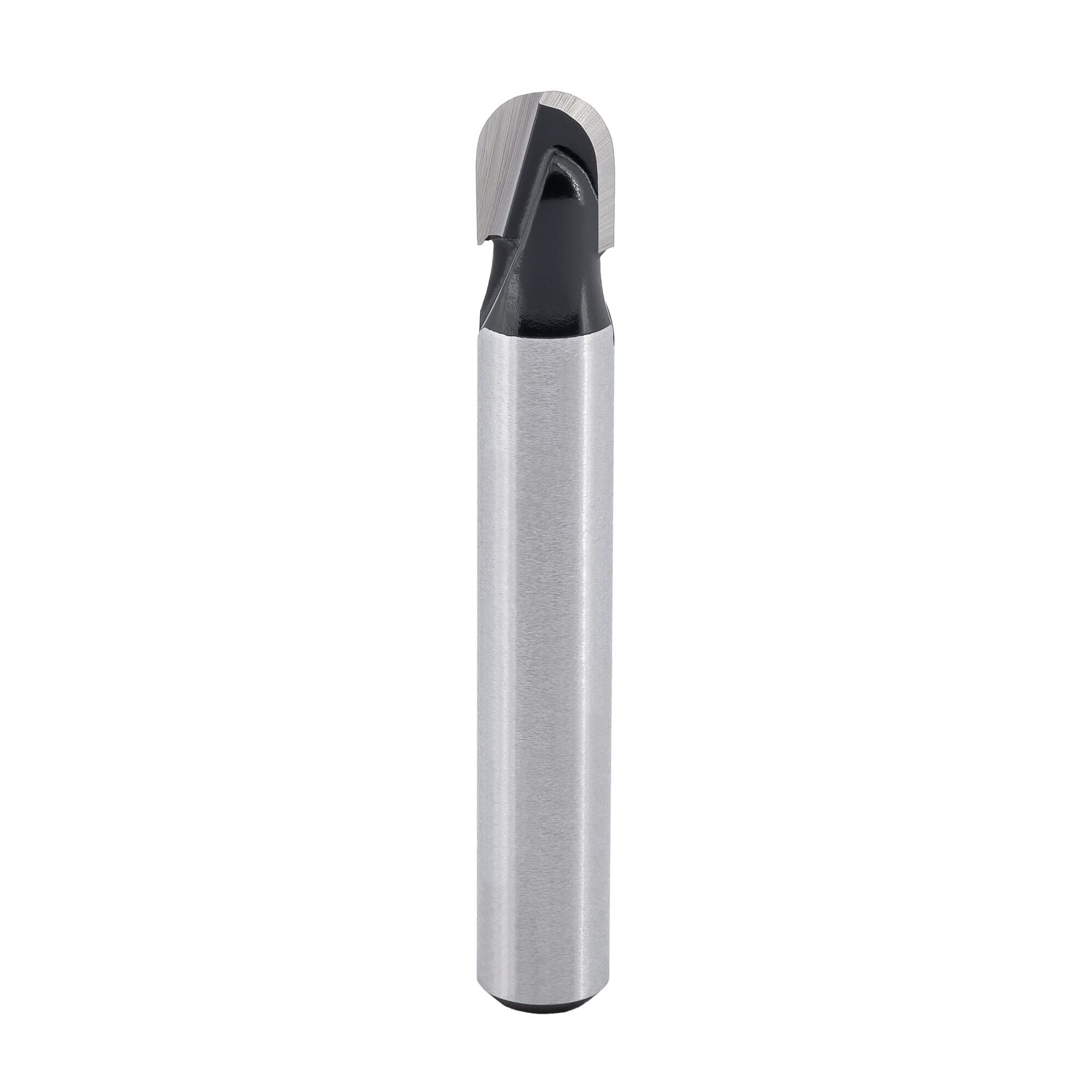 ENT 12200 Fillet Cutter, Shank (S) 6 mm, Radius (R) 3 mm, (D) 6 mm, NL 6 mm, SL 32 mm, Carbide Tungsten, Double-Edged, Woodworking, Router