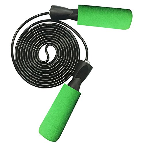 Movement God Yzl Premium Adjustable Jump Rope With Carrying Pouch By Fitness Factor Ergonomic, Durable And Easy To Adjust For Men,Women,Children Of All Heights And Skill Levels