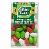 Tic Tac Merry Elf Mix - Cranberry, White Lime, Green Apple (1 oz)