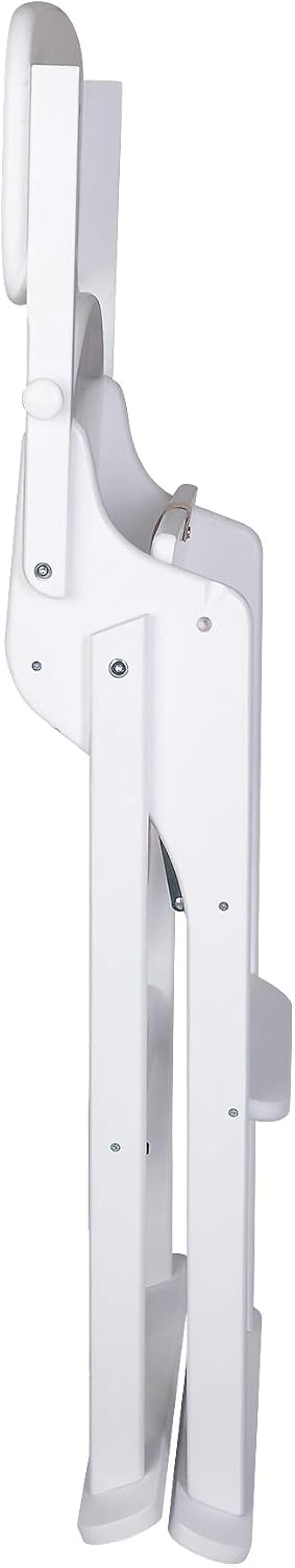 Safetots Deluxe Putaway Folding Wooden High Chair, White, Highchair for Baby and Toddler Pre-Assembled, Stylish, Practical - Image 4