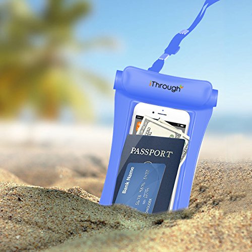 Universal Waterproof Case, iThrough Waterproof Pouch IPX8 Heavy-Duty Case Dry Bag Pouch for iPhone X/8/8 Plus/7/7 Plus/6/6s Plus/5s/se/Galaxy S5/S6/S7 Edge plus sS8 S9 Note 4/5/5/7/8 (4 Packs) - Thumbnail 3