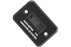 Vibration Hour Meter Wireless Digital Waterproof Diesel Engine Motor Hour Guage for Lawn Mower DJ-103 Meter