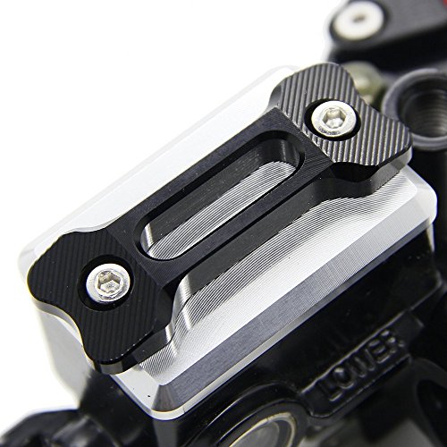 Soosee Universal Motorcycle 7/8" Brake Master Cylinder Clutch Motorcycle Racing Parts CNC Billet Adjustable Reservoir Levers for 1991-2007 CBR600 F2 F3 F4 F4i