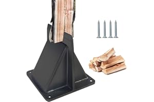 JINHAN Firewood Kindling Splitter – 5.1 Inch Log Splitter for Fireplace, Wood Stove and Fire Pit – Wood Splitter Wedge for Home, Campsite & More