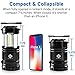 Etekcity LED Camping Lantern for Emergency Light Hurricane Supplies, Lanterns for Survival Kits Power Outages , Battery Powered Operated Lanterns Lamp, Camping Gear Accessories , 2 Pack