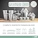 Ilyapa Galvanized Wall Planter 2 Pack - 16 Inch Hanging Metal Wall Vases for Flowers - Farmhouse Style Decor