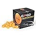 GOGO 3-Star 40mm Seamless Table Tennis Balls, Premium Ping Pong Balls (144-pack) - Orange