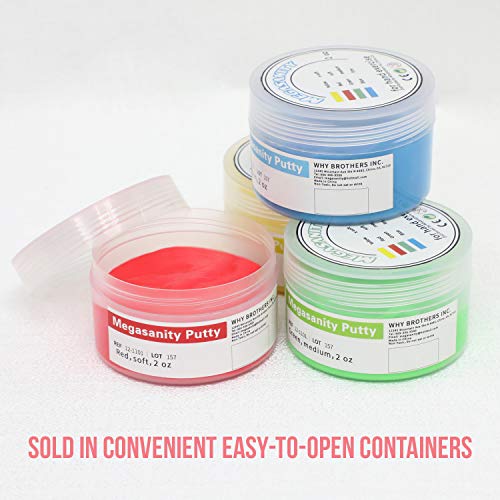 Therapy Putty for Hand, Finger and Grip Strength Variable Resistance