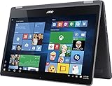 Acer Aspire R 15 2-in-1 Convertible 15.6 Inch FHD IPS Touchscreen Laptop (2017 Edition), Intel Core i5-7200U, 8GB DDR4 RAM, 1TB HDD, Backlit Keyboard, Bluetooth, WiFi, Windows 10- Aluminum chassis