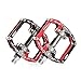 RockBros Aluminum Alloy Cycling Bike Platform Pedals Sealed Bearing Axle 9/16