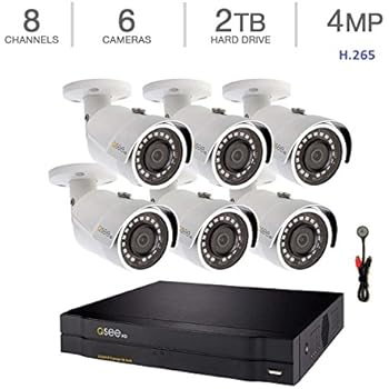 Amazon.com : Q-See 8 Channel, 6 Camera 4MP HD IP NVR with