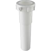 Plumb Pak 1-1/4 in. Inlet x 6 in. Length White Polypropylene Slip Joint Extension Tube
