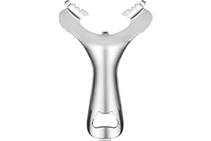 Bxgnip Mason Jar Opener No Lid Dents or Damage Multifunctional Jar Opener Easy Twist Manual Handheld Top Remover Bottle Opener Made For Lifetime