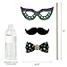 Mardi Gras - Masquerade Party Photo Booth Props Kit - 20 Count