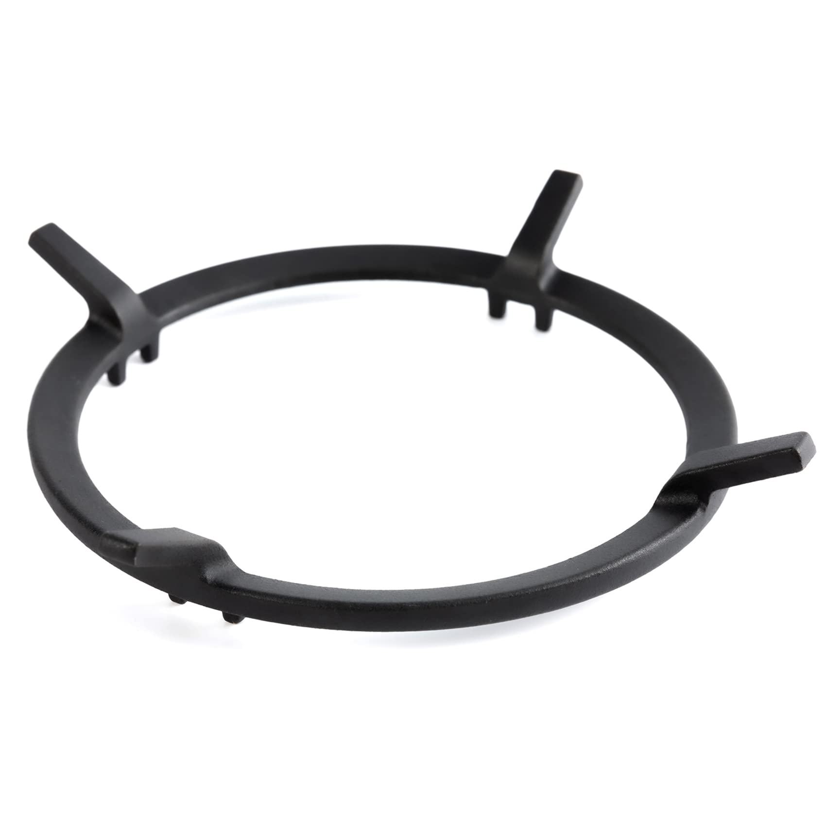 Photo 1 of Wok Ring, 6.3 Inch Cast Iron Wok Support Ring Replacement Parts for Gas Stove GE, Samsung, Kitchenaid, Kenmore, Jenn-Air, Bosch, Fulgor Milano, Zline Round Stove Top Pan Support Rack Gas Range Parts