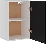 vidaXL Kitchen Cabinet Black Chipboard 39.5x31x60 cm Storage Shelf view 6