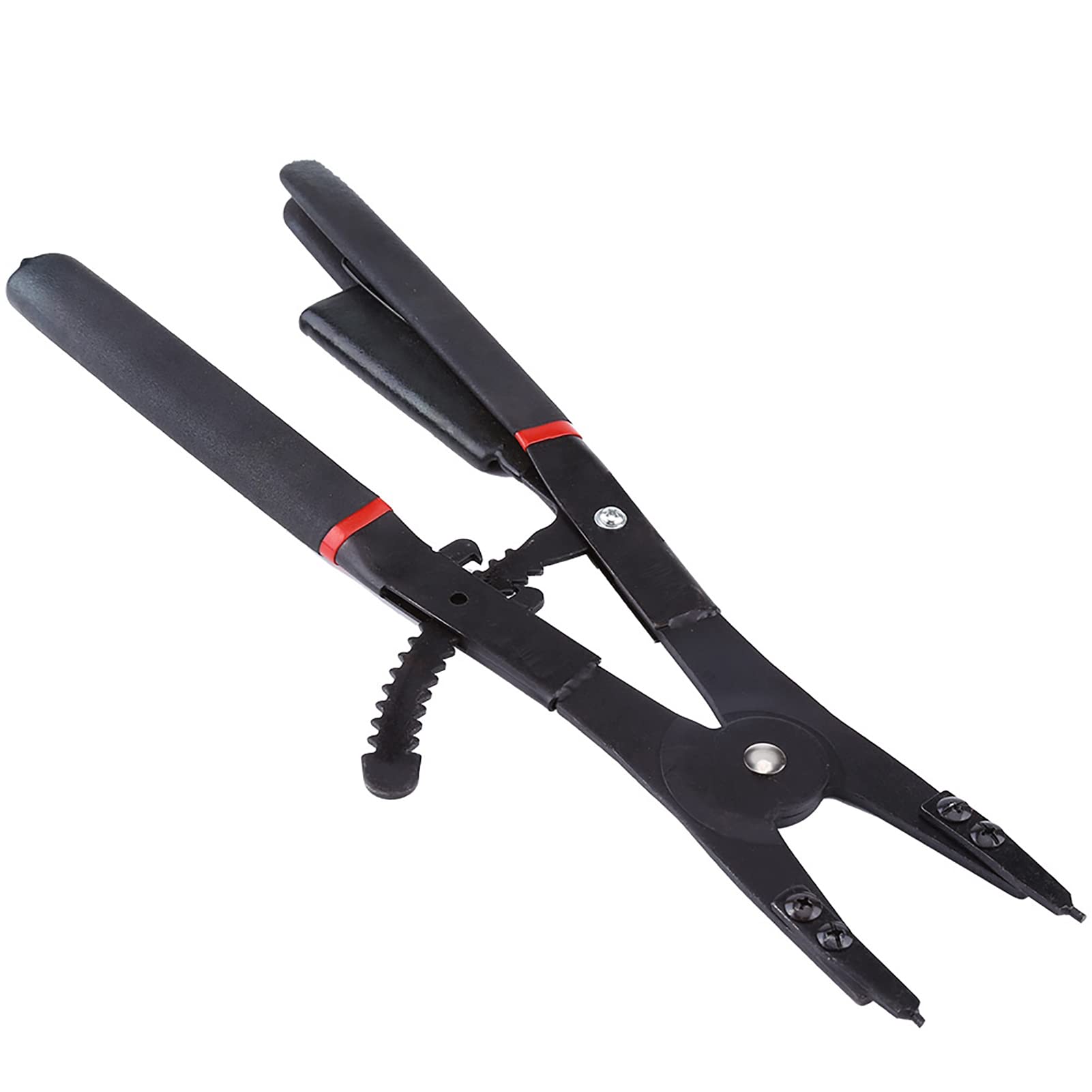 Retaining Ring Pliers, 16 Universal Circlip Snap Ring Pliers Tool Set Retaining Ring with Replacement Tips