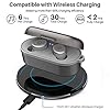 TOZO-T10-TWS-Bluetooth-50-Earbuds-True-Wireless-Stereo-Earphones-Headphones-IPX8-Waterproof-in-Ear-Wireless-Charging-Case-Built-in-Mic-Headset-Premium-Sound-with-Deep-Bass-for-Running-Sport-Gray TOZO T10 Bluetooth 5.3 Earbuds True Wireless Stereo Earphones Headphones IPX8 Waterproof in Ear Wireless Charging Case…