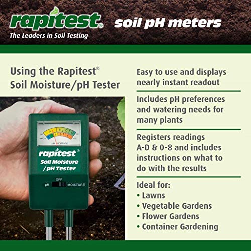 Luster Leaf 1817 Rapitest Soil pH/Moisture Tester - Thumbnail 6