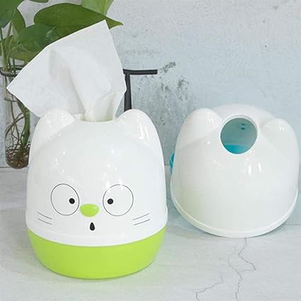 Caja de pañuelos, caja de cubitos de tejidos, toalla de papel dispense