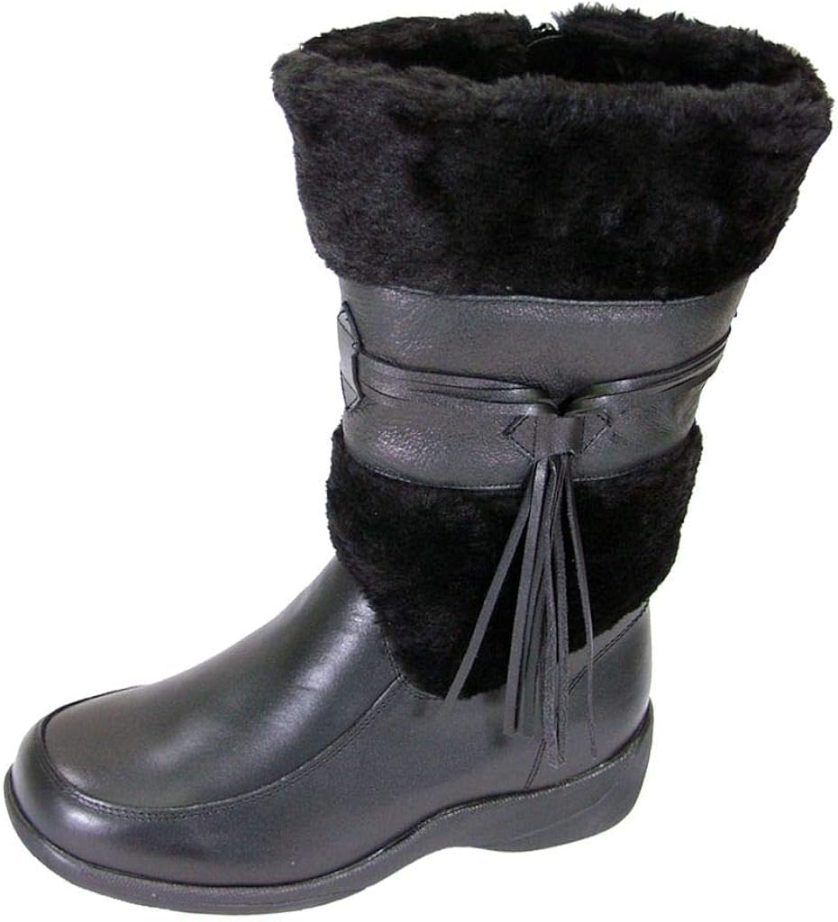 womens wide width dress boots