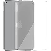 Asgens Case for iPad mini 4/5, Transparent Slim Silicone Flexible Soft TPU Tablet Computer Case for Apple iPad mini 4 and iPad mini 5 (2015/2019 Model, 4th/5th Generation)