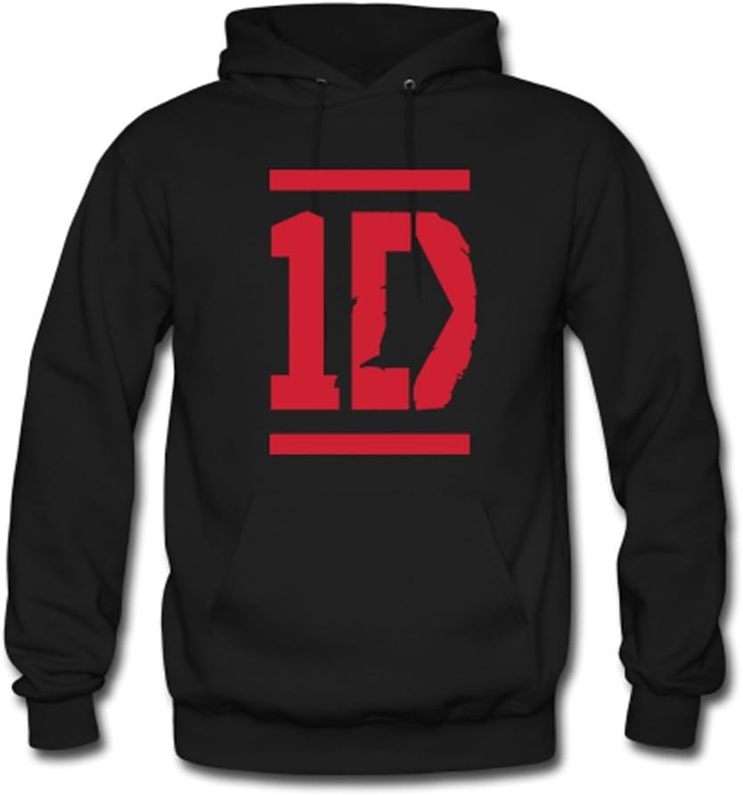HJGBEDS Boy Mens 1D Letter Fonts Gildan Hoodie Sweat Coat
