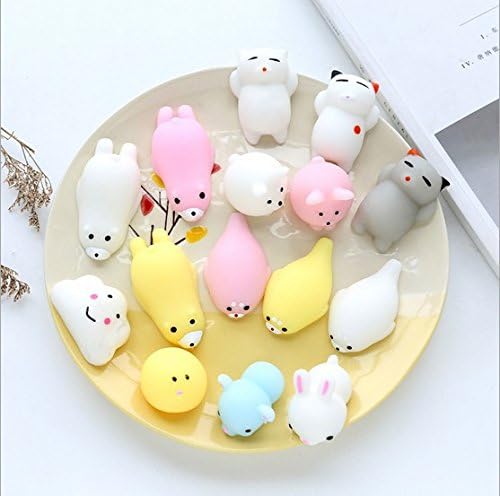 Squishies Kawaii Mini Slow Rising Toy 12 Pcs Animal Stress Toys Squishy Octopus Relief Stress Animals Squishy Mini Squishies Mochi Squishy Mochi Animals Mochi Seal Animal Toys Squishy Stress Random