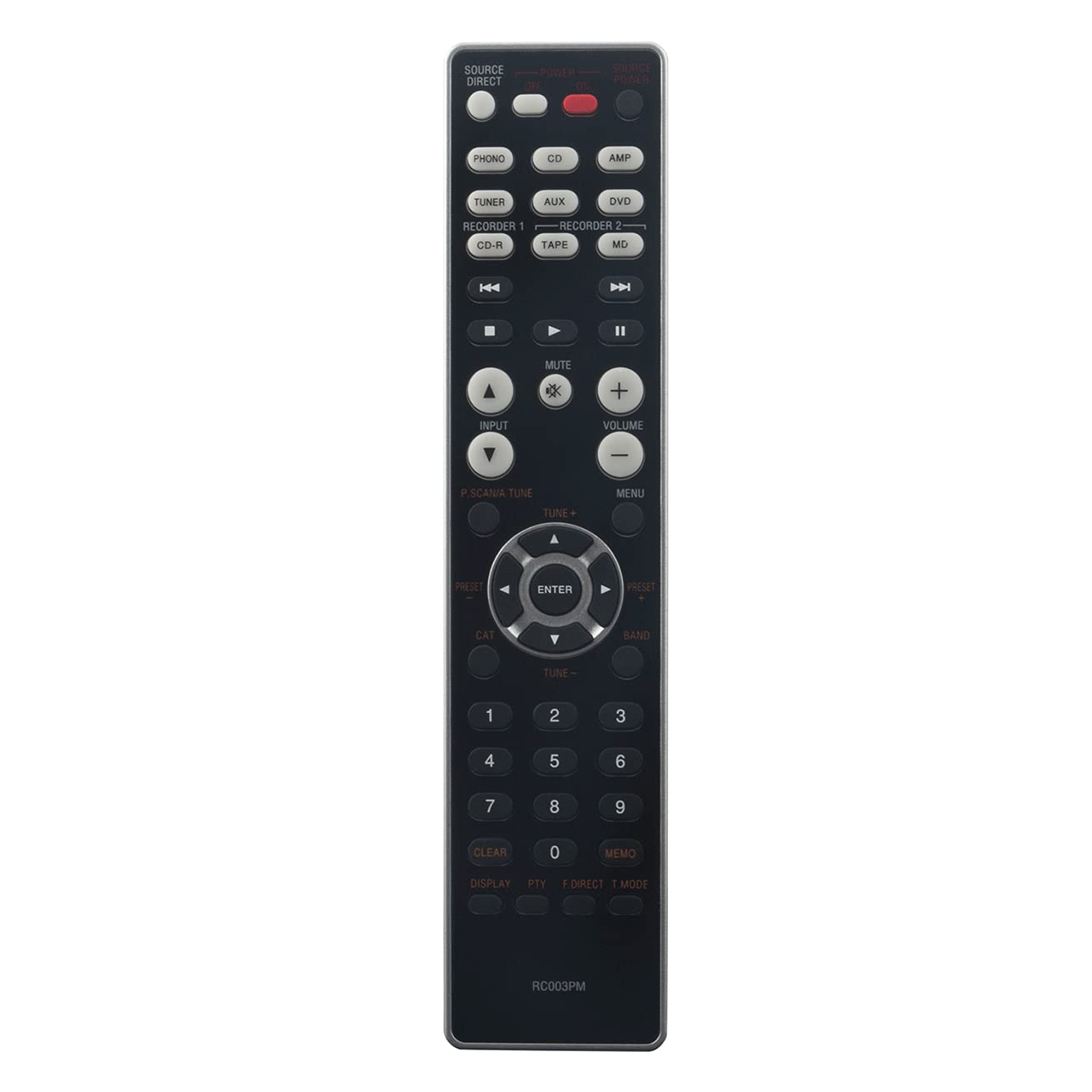VINABTY RC003PM Remote Control Replacement for Marantz Amplifier Audio Video CD Player 307010030006M PM6003 PM7003 PM5004 PM6004 PM5005 PM6005 PM5003 PM6006