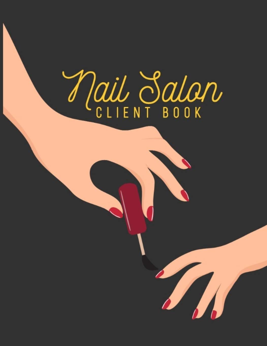 Nail Salon Client Book Appointment Book For Nail Technicians Appointment Book With Times Daily And Hourly Schedule Black Design Ibook Publishing 9781710372502 Amazon Com Books