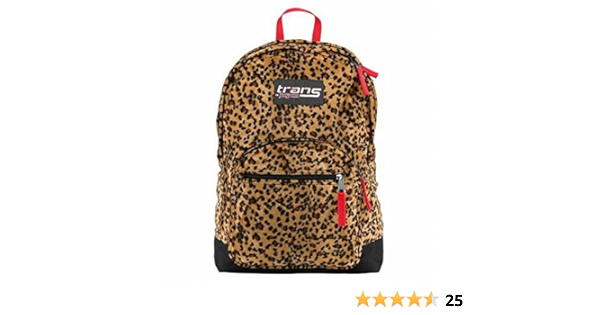jansport leopard print backpack