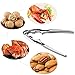 iRunning 10 Pieces Seafood Tools Nut Cracker Set with 4 Heavy Duty Lobster Crab Crackers and 6 Seafood Forks