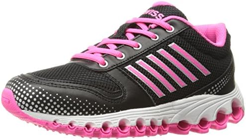 black and pink k swiss