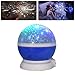 Petcaree Constellation Rotating Star Projector Lamp with 4 Colours and 360 Degree Moon Star Projection