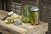 Ball Heritage Collection Quart Jars with Lids and Bands, Green, Set of 6