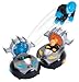 Kid Galaxy Remote Control Bump 'n Chuck Bumper Cars. RC Toy Game. 2 Radio Control Vehicles