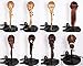 Mannequin Head, Beauty Star 24 Inch Long Gold Hair Cosmetology Mannequin Manikin Training Head Model Hairdressing Styling Practice Training Doll Heads with Clamp Stand and Accessories