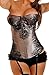 Bettydom Women Babydoll Boned Lingerie Sets Palace Corset and Bustiers