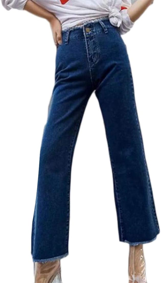 frayed edge jeans