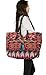 Pink Cute Hippie Everyday Tote Aztec Shoulder Bag Boho Casua Floral Cotton Lightweight Large Embroidered