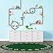 DECOWALL DW-1604 Vehicles on The Roads Kids Wall Stickers Wall Decals Peel and Stick Removable Wall Stickers for Kids Nursery Bedroom Living Room décor