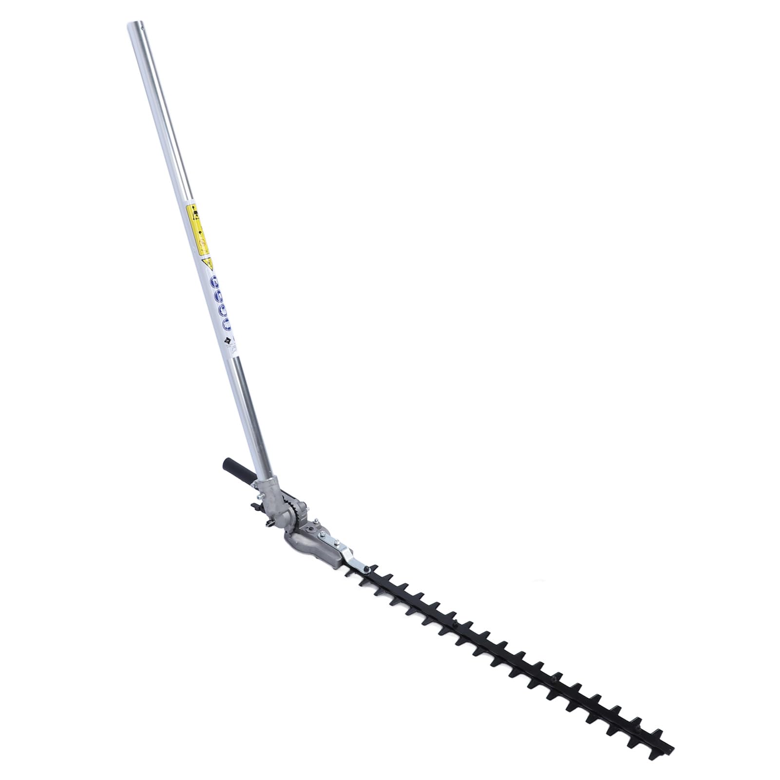 Hedge Trimmer Attachment Replacement, Sturdy Powerful Shrub Trimmer for High Branches, Adjustable Handle and Angle Hedge Clippers for Mowing, Hedge, and Shrubs Cutting (26 * 9mm)